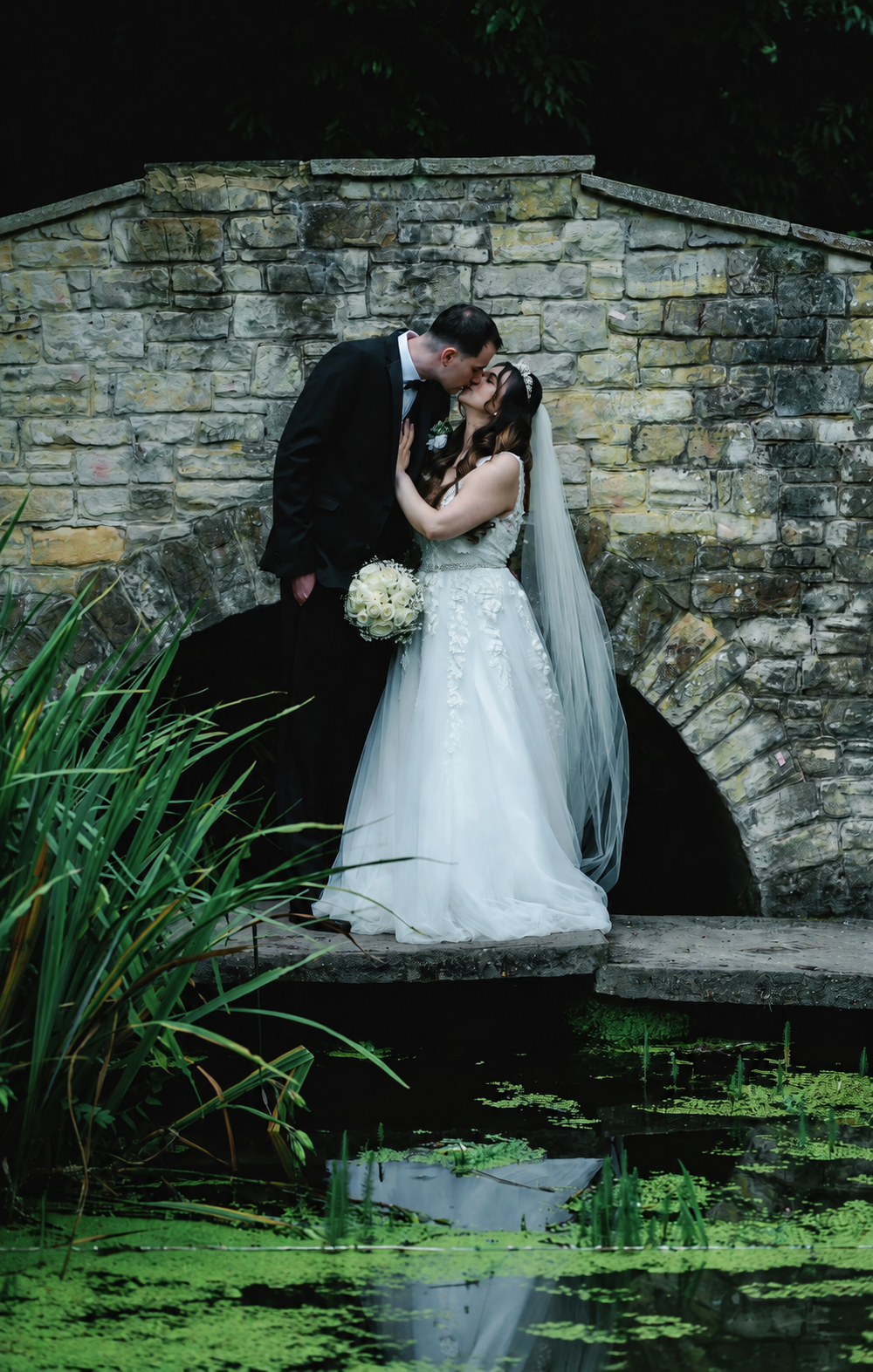 Joe Ivy and Lubomir on their wedding day
